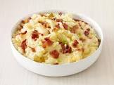 bacon and cheddar smashed potatoes