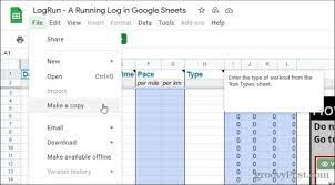 7 best google sheets workout templates