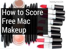 how to get free mac makeup meredith rines
