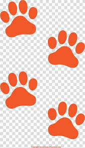 cat tiger dog paw paw print