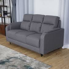 Kanic 3 Seater Fabric Sofa
