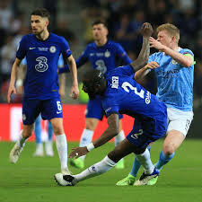 Manchester city playmaker kevin de bruyne has suffered a fractured nose and eye socket after a nasty collision in the champions league final against chelsea. X6qt Lzfu0zk2m