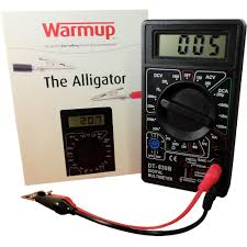 warmup digital multimeter alligator