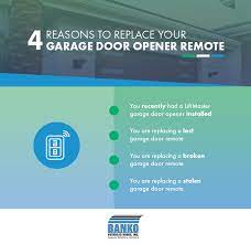 replace your garage door opener remote