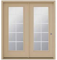 Textured Fiberglass Patio Door