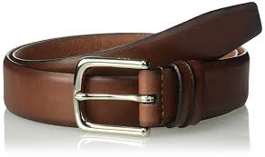 Cole Haan Mens 32mm Burnished Leather Belt At Amazon Mens