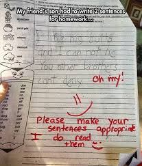 We give them an A Best     Funny kids homework ideas on Pinterest   Crazy facts  How to prank  call and Weird facts