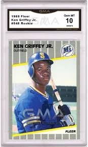 It depends on the grade. Best Ken Griffey Jr Rookie Cards Of All Time Gma Grading Sports Card Grading