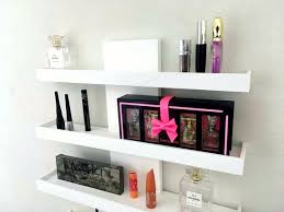 Wall Mounted Makeup Organizer Tiered