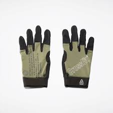 Reebok Crossfit Training Gloves Green Reebok Mlt