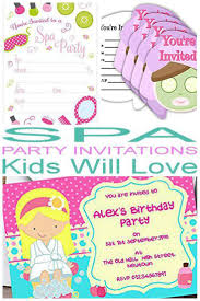 Do it yourself invitations, sydney's premier diy invitations store. Top Spa Party Invitations Kids Will Love Kids Invitations Spa Party Invitations Party Invitations Kids