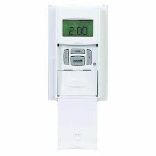 St01 7 Day Electronic In Wall Timer By