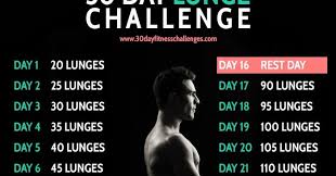 Dancing In The Rain 30 Day Lunge Challenge