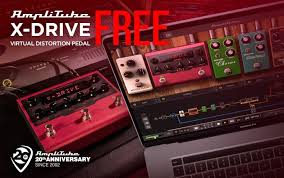 FREE Download: IK Multimedia AmpliTube X-Drive distortion pedal plugin
