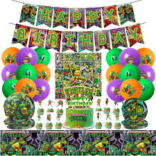 ninja turtles birthday party supplies