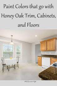 Honey Oak Trim And Cabinets