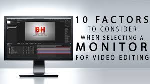 Then multiple monitors became a fairly common thing among computer users. 10 Factors To Consider When Selecting A Monitor For Video Editing B H Explora