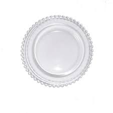 2022 27cm round bead dishes glass plate