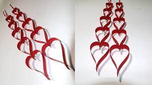 diy valentine decoration craft paper