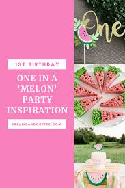 Watermelon First Birthday Inspiration