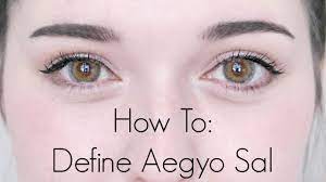 how to define aegyo sal puffy eye bags