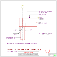 steel beam to steel pipe column details