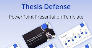 thesis defense powerpoint presentation