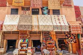 moroccan rug in morocco marrakech