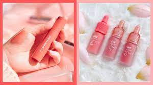 lip tints from korean cosmetic brands