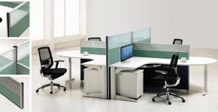glass partition office workstations