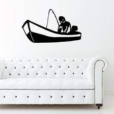 Fishing Boat Wall Decal Vinyl Decal