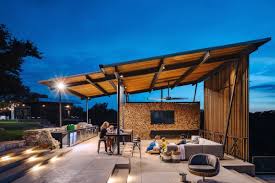 The multiwall polycarbonate roof panels allow light in and lower temperatures. The 45 Best Patio Decorating Ideas For Every Style Of House