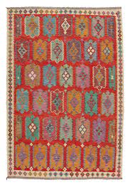 modern kilim area rug wool carpet