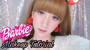 tutorial makeup barbie barbie doll