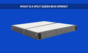 what is a split queen box spring and
