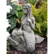 Eliana The Mermaid Stone Garden Ornament