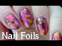 how to use nail foils easy unique