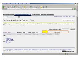 Viewing Your Class Schedule Registrar Columbus Technical College