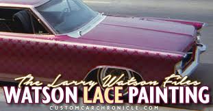 Larry Watson Lace Painting Custom Car