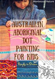Australian Aboriginal Dot Painting For