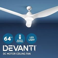 dc motor ceiling fan with light led