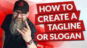 how to create a line or slogan you
