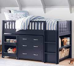 camp storage low loft bed pottery