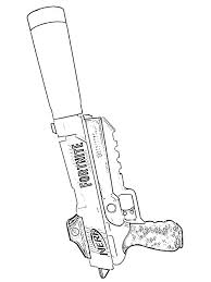 Simplistic gun colouring pages sniper rifle drawing at getdrawings com free for personal use coloring sheets detail modern decoration gun coloring pages guns coloring pages free coloring pages. Nerf Fortnite Gun Coloring Page 1001coloring Com