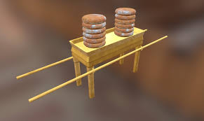 the table of showbread 3d model by