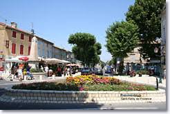 saint remy de provence town in the