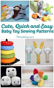 easy baby toy sewing patterns
