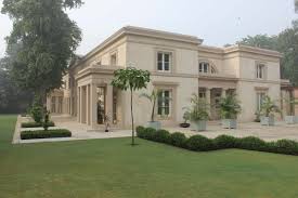 It also has a perfect villa interior design to match the perfection of the exterior. Classical Villa New Delhi India International Architects Adam Architecture