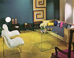 Often, the furniture would be laid with bold fabric patterns and colors.1 bold designs and prints were also used profusely in other decor.1 other design elements found in 1970s furniture and interior decorating included the use of the colors brown, purple, orange, and yellow ^ 70s retro furniture. Throwback Thursday 1970s Style As Has Been Noted In Posts About By France Son Medium