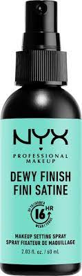 make up setting spray dewy finish
